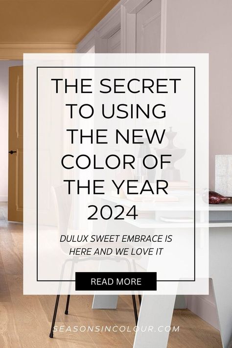 A hallway painted in Dulux Sweet Embrace and Ochre Sands Dulux Paint Colours Living Room, Dulux Colour Schemes, Nancy Myers Homes, Old Spanish Style Homes, Nancy Myers, Mini Gym At Home Ideas, Earth Tone Living Room, Dulux Paint Colours, Color Of The Year 2024