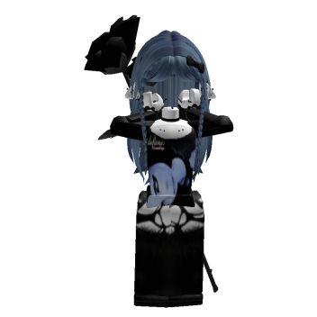 Blue Hair Roblox Avatar, Corpse Bride Roblox Avatar, Visual Kei Roblox Avatar, Vkei Roblox Avatars, Creepy Cute Roblox Fits, Emo Avatar Roblox Girl, Easy Graffiti, Cute Baddie Outfits, Easy Graffiti Drawings