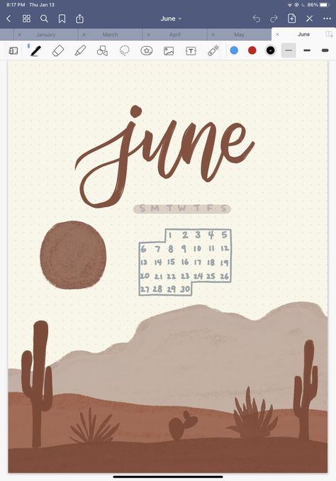 Bullet Journal Front Page, Monthly Bujo, Cute Desert, Bujo Cover, May Bullet Journal, Calendar Themes, Bullet Journal Cover, Bullet Journal Ideas Templates, Creating A Bullet Journal