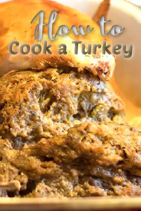 Homemade Turkey Stuffing, Turkey Stuffing Recipe, Dressing Stuffing, Stuffing For Thanksgiving, Christmas Stuffing, Turkey Stuffing Recipes, Turkey Dressing, Cook A Turkey, Butterball Turkey