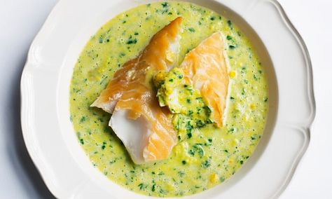 Smoked Haddock Recipes, Baked Haddock Recipes, Smoked Fish Recipe, Baked Haddock, Haddock Recipes, Smoked Haddock, Pescetarian Recipes, Vegetarian Mains, Nigel Slater