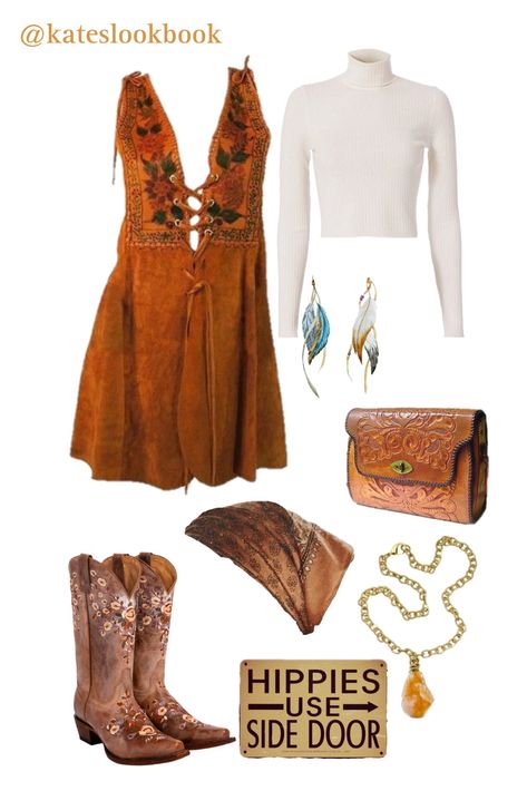 Boho Outfit Board, Summer Hippie Outfits 70s, Greta Van Fleet Inspired Outfits, 70 Summer Outfits, 70s Festival Outfit, Hippie Work Outfit, Hippie Outfits 60s, 60s Hippie Outfits, Modern 70s Outfits