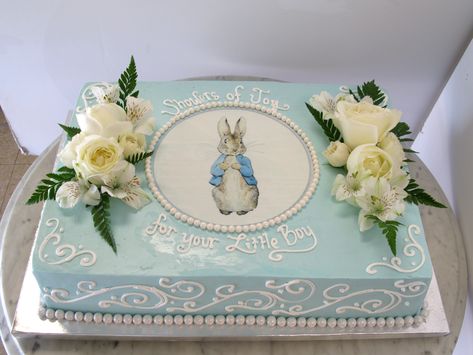 Peter Rabbit Carrot Cake, Peter Rabbit Sweet Table, Fondant Peter Rabbit, Peter Rabbit Sheet Cake, Petter Rabbit Birthday Cake, Rabbit Decor, Sprinkle Baby Shower, Cupcake Designs, Mousse Cake