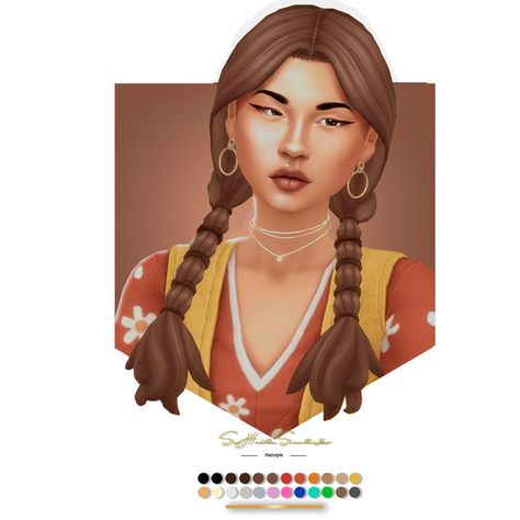 Sims 4 Cc Hats Maxis Match, Sims 4 Hippie Cc, Sims 4 Cc Hair Female, Best Sims 4 Cc, Sims 4 Cc Hair, Cc Shopping, Cc Hair, Pelo Sims, Sims 4 Game Mods