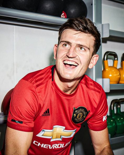 Harry Maguire became the world's most expensive defender when he joined Manchester United for £80 million 🔴 Harry Maguire, Man United, Most Expensive, When He, Manchester United, Fifa, Manchester, Polo Ralph Lauren, Soccer