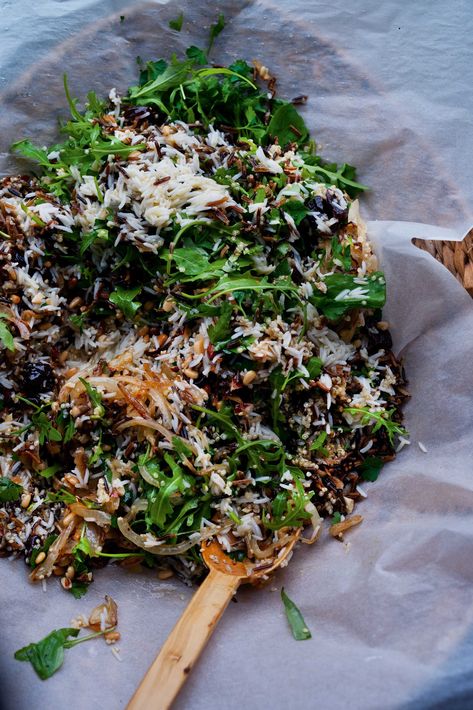 Ottolenghi Salad, Salad With Nuts, Salads Summer, Yotam Ottolenghi Recipes, Recipes Rice, Ottolenghi Recipes, Sour Cherries, Table D Hote, Salads Recipes