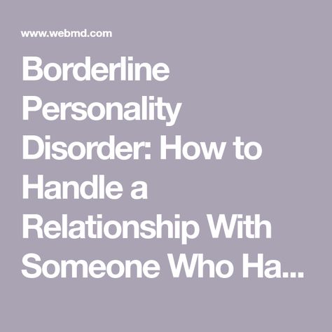 Bpd Test, Boundaries Work, Bpd Relationships, Breaking Up With Someone, Multiple Personality, Borderline Personality, Relationship Therapy, Set Boundaries, A Healthy Relationship