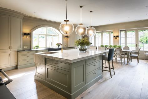 A peek inside the home of one of Ireland's leading designers- Helen Turkington — Miller Brothers White Quartzite Kitchen, Helen Turkington, Irish Interiors, Granite Fireplace, White Quartzite, Weave Shop, Marble Bar, Teenage Bedroom, Kitchen Worktop