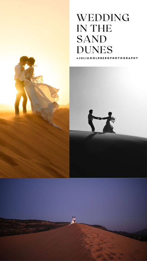 Intimate and beautiful sunset elopement at the Coral Pink Sand Dunes in Southern Utah Sunset Elopement, Southern Utah, The Coral, Pink Sand, Sand Dunes, Beautiful Sunset, Coral Pink, Devon, Elopement