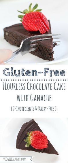 Flourless Chocolate Cake Gluten Free, Best Flourless Chocolate Cake, Fudgy Cake, Flourless Chocolate Cake Recipe, Cookies Cupcake, Patisserie Sans Gluten, Dairy Free Cake, Flourless Chocolate Cake, Flourless Chocolate Cakes