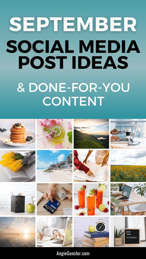 Your social media content creation just got easier with these post ideas for September. These posts are engaging and will keep your social media content fresh and exciting. Social Media Post Ideas, Social Media Content Ideas, Social Media Management Services, Social Media Content Calendar, Support Groups, Social Media Marketing Plan, Small Business Social Media, Social Media Marketing Content, Instagram Strategy