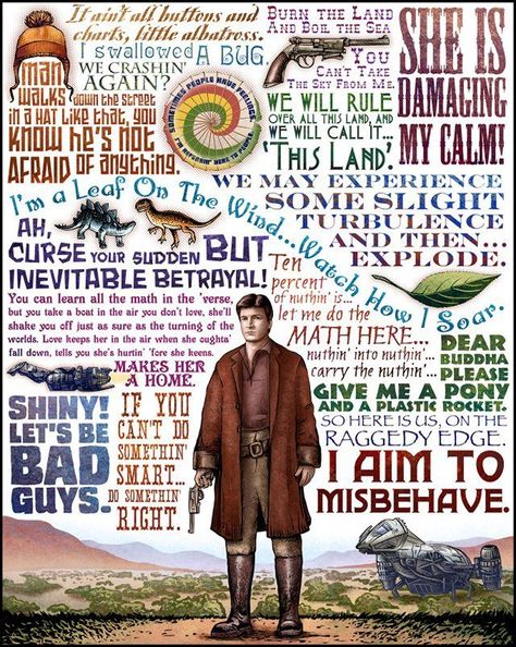 BIG DAMN HEROES | STEAMPUNKAPOTAMUS Firefly Serenity Quotes, Firefly Quotes, Serenity Quotes, Serenity (firefly), Firefly Serenity, Joss Whedon, Nerd Life, To Infinity And Beyond, Nerd Alert