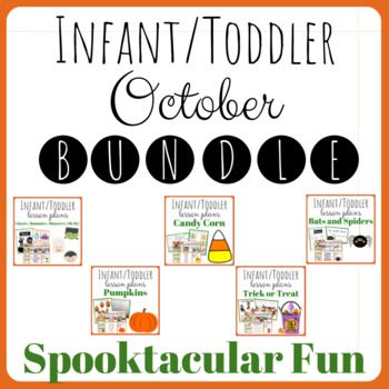 This bundle is for my October Unit "Spooktacular Fun"- Year BFun, colorful, easy to use infant/toddler curriculum! Activities are intended for ages Infant- 2 years. Perfect for daycares and homeschoolers looking for ideas for the younger age group.Activities are included for each of the following ar... Teacher Planning Pages, Toddler Circle Time, October Lessons, Halloween Activities For Toddlers, Fall Activities For Toddlers, Toddler Daycare, Infant Lesson Plans, Toddler Curriculum, Toddler Lessons