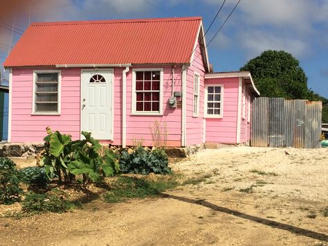 Chattel House in St. Peter Barbados Chattel House, Pink House Exterior, Barbados Wedding, Houses Exterior, Beach Shacks, Diy Storage Shed, Tiny House Interior Design, Future Apartment Decor, Future Apartment