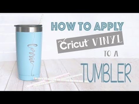 Vaso Yeti, Cricut Tumbler, Cricut Tumblers, Yeti Cup Designs, Epoxy Cups, Cricut Help, Vinyl Tumblers, Cricut Tips, Yeti Cup