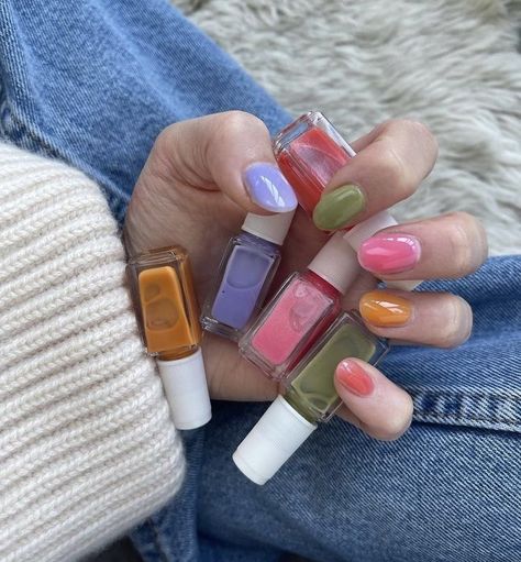 Maquillage On Fleek, Water Color Nails, Gloss Labial, Jelly Nails, Nail Polish Collection, Minimalist Nails, Dream Nails, Funky Nails, Nail Polishes