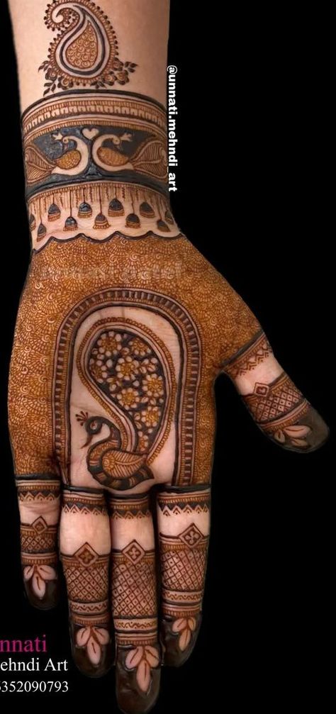 Mehdi Degine Simple Unique, Sider Mehndi Design, Mehdi Degine, Marwari Mehndi Design, Designer Mehandi, Baby Mehndi Design, Peacock Mehndi Designs, Front Mehndi Design, Mehndi Designs 2018