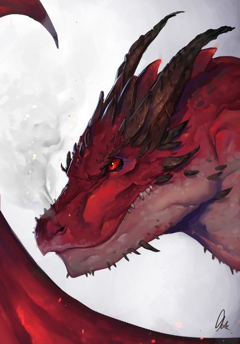 ArtStation - Fire Dragon, Labros Panousis Dragon Face, Dragon Artwork Fantasy, Dragon Sketch, Cool Dragons, Fantasy Beasts, Dragon Pictures, Fantasy Creatures Art, Fire Dragon, Dragon Artwork