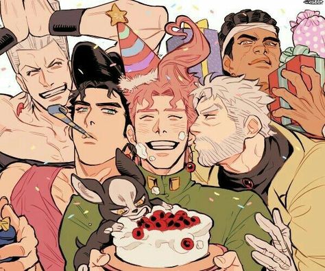 Cherry Birthday, Jojo Stardust Crusaders, Jojo's Adventure, Bizarre Art, Jojo Parts, Jojo's Bizarre Adventure Anime, Jojo Anime, Jojo Memes, Jojo Bizzare Adventure