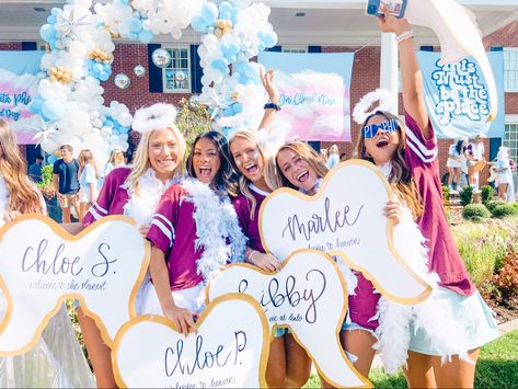 Match Made In Heaven Bid Day, Sorority Girls, Bid Day Themes, Pi Phi, Sorority Girl, Match Made In Heaven, Bid Day, Made In Heaven, Match Making