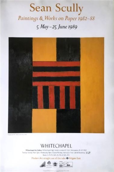 Sean Scully | Sean Scully Whitechapel Art Gallery (1989) | MutualArt Sean Scully, Weaving Tapestry, Modern Words, Quilt Modern, Art Concepts, Painting Words, Bedrooms Ideas, Amish Quilts, Expressionist Painting