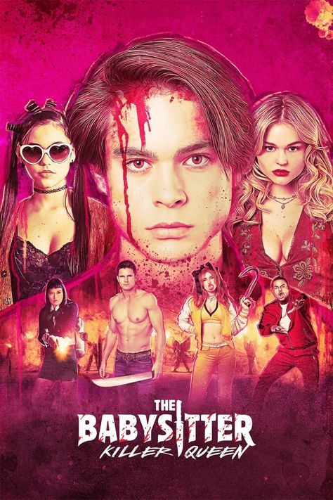 The Babysitter: Killer Queen The Babysitter Killer Queen, Babysitter Movie, Queen Movie, The Babysitter, Queen Poster, Star Trek Into Darkness, American Comedy, Film Horror, 2020 Movies