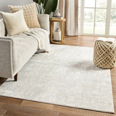 Muted Colour, Living Vintage, Light Grey Rug, Jaipur Living, Updated Traditional, Cream Area Rug, Solid Rugs, Light Grey Area Rug, Rug Direct