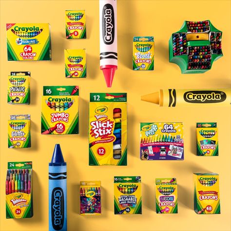 Crayola Back to School Products Jumbo Crayons, Crayola Art, Creative Prompts, School Creative, School List, Crayola Crayons, Color Crayons, Felt Toys, Home Health