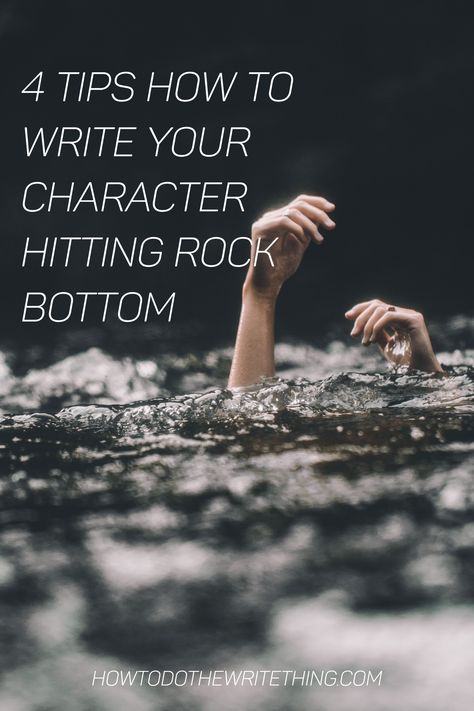 Hitting Rock Bottom, Writing Inspiration Tips, Quotes Arabic, Writing Book, Writing Fantasy, Creative Writing Tips, Writing Motivation, Script Writing, Book Writing Inspiration