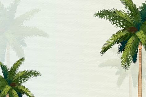 Palm Background, Palm Tree Drawing, Presentation Pictures, Tree Diagram, Tree Palm, Tree Watercolor Painting, Lovely Perfume, Valentine Background, Background Powerpoint