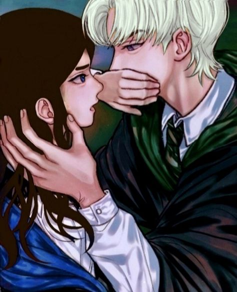 Y/n just puts lipstick on. Draco: What's that? Y/n: Lipstick, Draco. Draco: Flavour? Y/n: Apple. Draco: Can I try? Y/n: What? Uh sure... - He tried to kiss her, but she gagged him. Y/n: Hey! I didn't say that you had to kiss me! Draco: What? You didn't not specify how I could try it - he smirks. Y/n: 🤦‍♀️ Draco Malfoy Dating Y/n, Draco Malfoy Kissing Y/n, Draco And Yn Kissing, Draco X Y/n Fanart, Draco Y/n, Draco Malfoy Fanart Y/n, Draco Malfoy Y/n, Draco Malfoy And Y/n, Draco And Y/n