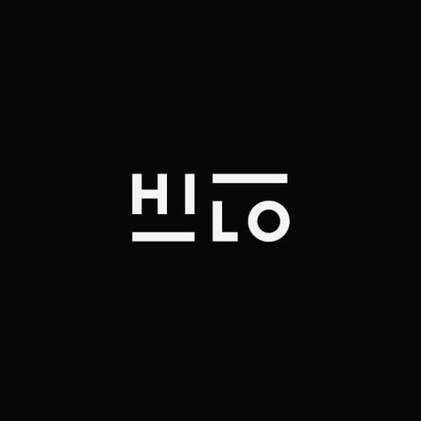 HiLo _ Untitled Paris #inspiration #branding #design #identity #logo Logo Intelligent, Mode Logos, Typographie Logo, Clever Logo Design, Typo Logo Design, Urban Logo, Streetwear Logo, Typographic Logo Design, Inspiration Logo Design