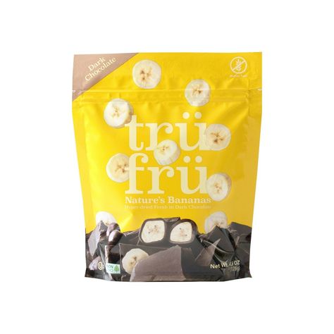 Tru Fru’s Bananas Hyper-Dried Fresh in Dark Chocolate is the perfect on-the-go indulgent treat. Our premium chocolate makes fruit better by complementing the fresh flavor of the hyper-dried bananas. Most loved for a reason, Tru Fru is the snack to satisfy your sweet tooth. Take your taste buds to new heights with this mouthwatering combination, where every bite bursts with natural sweetness. Tru Fru, Blueberry Snacks, Banana Snacks, Dark Chocolate Candy, Chocolate Covered Bananas, Blueberry Picking, Organic Snacks, Dried Bananas, Chocolate Liquor