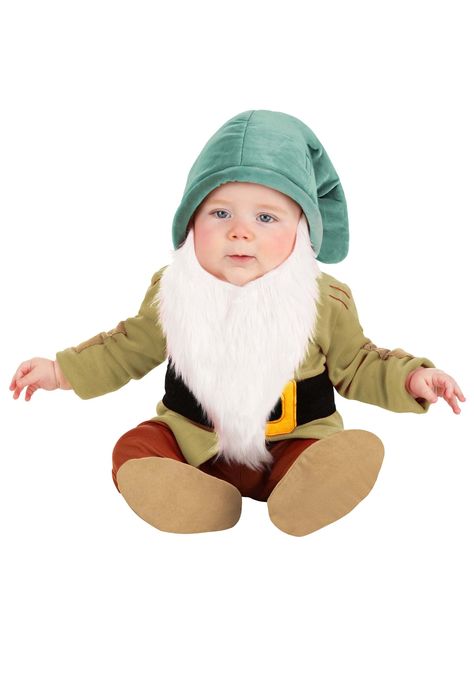 PRICES MAY VARY. Size: 6/9 Months COSTUME INCLUDES: This Snow White and the Seven Dwarfs Infant Sleepy Dwarf Costume comes with a shirt with an attached belt, pants, a hat with a detachable beard, and a pair of shoe covers. FROM FUN COSTUMES: We're the costume company you love and we're proudly teaming up with Disney to make outfits based on their iconic animated features. Disney's Snow White is always a fan favorite, so we've made this Snow White Sleepy Dwarf costume to dress up your little one Infant Costume Boy, Newborn Boy Halloween Costume, Oogie Boogie Knit Baby Costume, Oggie Boggie Baby Costume, 6 Month Old Costume Halloween Boy, Disney Family Costumes, Snow White And The Seven Dwarfs, The Seven Dwarfs