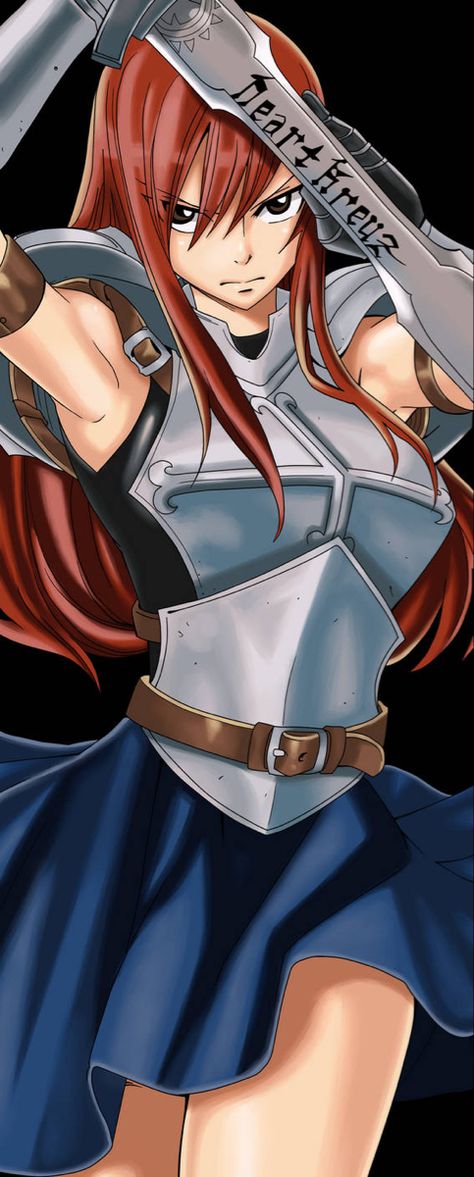 Fairy Tail Erza Scarlet, Fairy Tail Pictures, Fairy Tail Art, Hiro Mashima, Fairy Tail Manga, Female Protagonist, Erza Scarlet, Meus Pins, Manga Characters