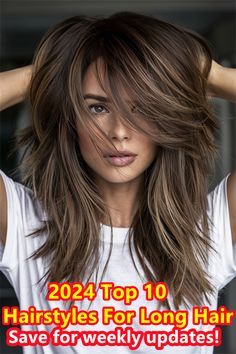 #BEAUTY, #RELATIONSHIPS #Fashion #Animals #Outfits #Winter #Outfits #Animals Haircut Styles For Long Hair Length, Butterfly Haircut Long Hair Brunette, Medium Length For Thinning Hair, Fall Hairstyles For Long Hair 2024, Long Layered Silver Hair, Butterfly Haircut Long Layers, Best Way To Hide Gray Hair In Dark Hair, Cuts For Wavy Hair Medium, Step Cut Hairstyle Long Hair