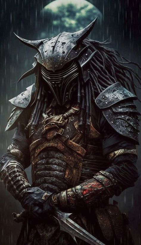 Predator Warrior by @andrey_anosov_web #Predator #Predator2 #Predators #ThePredator #Yautja #AvP #AlienVsPredator #AliensVsPredator Batman Vs Predator, Predator Comics, Predator Tattoo, Predator Artwork, Predator Alien Art, Snk King Of Fighters, Warrior Concept Art, Sci Fi Alien, Arte Alien