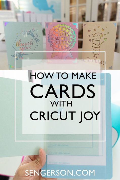 How to Use Cricut Joy Insert Cards to Make Cards (with Pictures) Cricuit Joy, Cards With Cricut, Make Birthday Cards, Cricket Joy Projects Craft Ideas, Cricket Joy, Joy Cricut, Cricket Machine, Cards With Pictures, Cricut Accessories