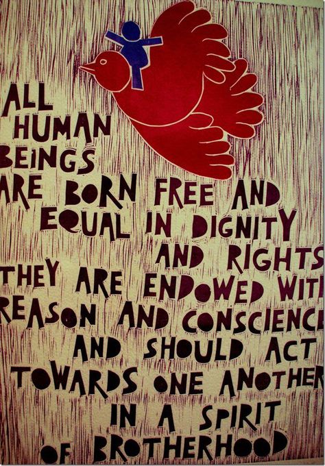 TRUE Declaration Of Human Rights, Human Rights Day, Born Free, Human Right, We Are The World, A Sign, Social Justice, Human Rights, The Words