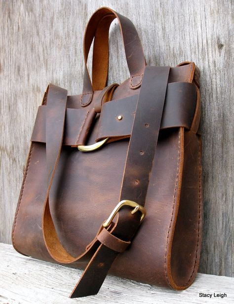 Mustang Messenger Oiled Cowhide Leather Rustic Harness Tote by Stacy Leigh RESERVED for Siobhan Handbag Heaven, Leather Projects, Boot Bag, Beautiful Bags, Fun Bags, Leather Handbag, Leather Working, Leather Craft, Cowhide Leather