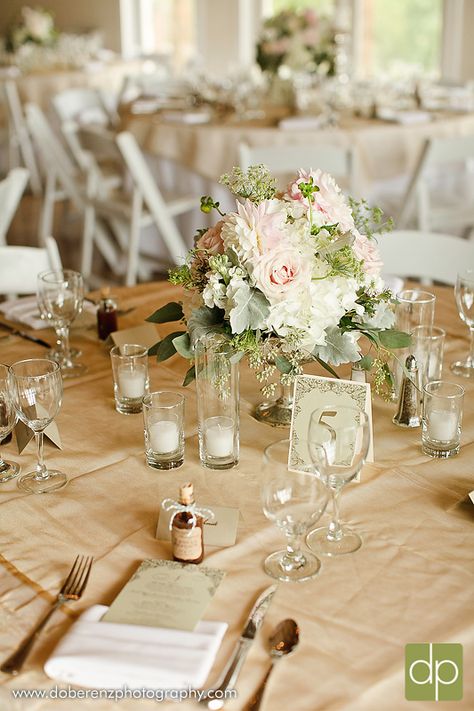 Soft blush,silver and sage centerpieces by Bouquets of Austin.     **I WILL USE GOLD INSTEAD OF SILVER. I LOVE THE BLUSH, WHITE, AND GOLD. Sage Centerpieces, Country Wedding Guest Book, Sage Green Wedding Colors, 25th Wedding Anniversary Party, Fern Wedding, Wedding Color Ideas, Silver Sage, Green Wedding Colors, Wedding Reception Centerpieces