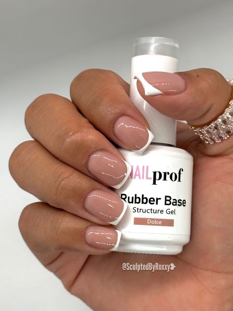 Rubber Base Gel Nails Ideas, Rubber Base Nail Designs, Structure Gel Nails, Rubber Gel Nails Ideas, Structure Gel Manicure, Rubber Base Gel Nails, Rubber Base Nails, Rubber Gel Nails, Rubber Nails