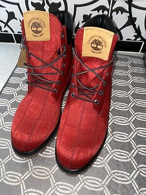 TIMBERLAND Size10.5 MENS A27ra MEN'S 6" PREMIUM RED  LEATHER BOOT With Logos  | eBay Mens Boots For Sale, Red Leather Boots, Boots Cowboy, Leather Boot, Men's Boots, Boots For Sale, Work Boots, Winter Boot, Boots Men