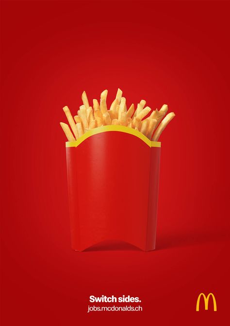 McDonald's: Switch Sides • Ads of the World™ | Part of The Clio Network Mc Donald Ads, Mcdonalds Ads, Mcdonalds Advertising, Beverage Ads, Cream Packaging, Ice Cream Packaging, Recipe Icon, Ad Of The World, Ads Of The World