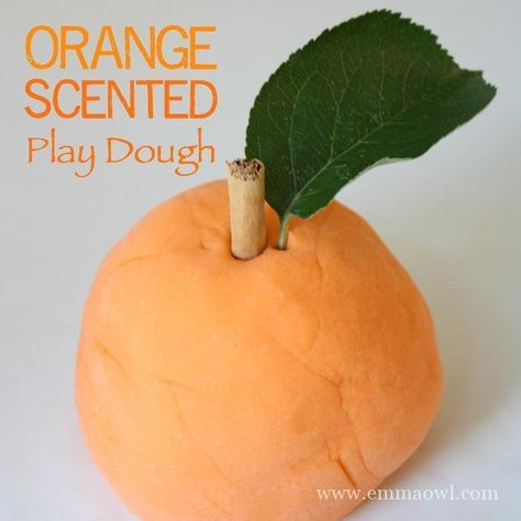 Scented Play Dough, Parenting Blogs, Fall Orange, Playdough Recipe, Dough Ingredients, Orange Scent, Oranges And Lemons, Orange Fruit, Mommy Blogger