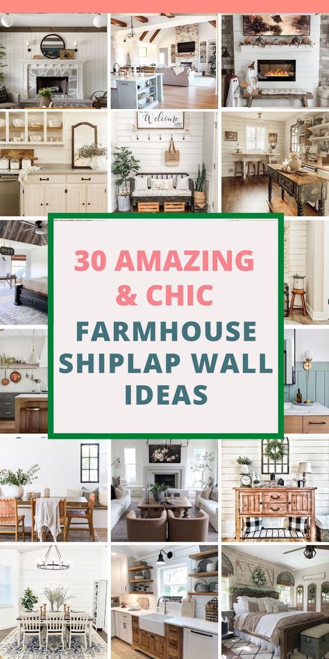 Transform Your Home with the Charm of Farmhouse Shiplap Walls - Discover the timeless appeal of farmhouse shiplap walls and learn how to bring rustic elegance to your interior decor. Explore inspiring design ideas and DIY tips in this comprehensive article! How To Decorate A Shiplap Wall, Shiplap In The Kitchen, Decorating Shiplap Walls, Shiplap Kitchen Ideas, Shiplack Fireplace Wall, Shiplap Wall With Shelves, Shiplap Wall With Shelf, Natural Wood Shiplap Wall, Shiplap Wall Decor Ideas