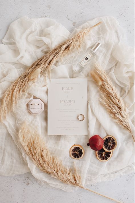 Boho Wedding Flats, Wedding Accessories Photography, Boho Wedding Guest Book, Wedding Flatlay, Wedding Flat Lay, Bold Wedding Invitations, Flatlay Ideas, Wedding Photo Books, Bridal Details