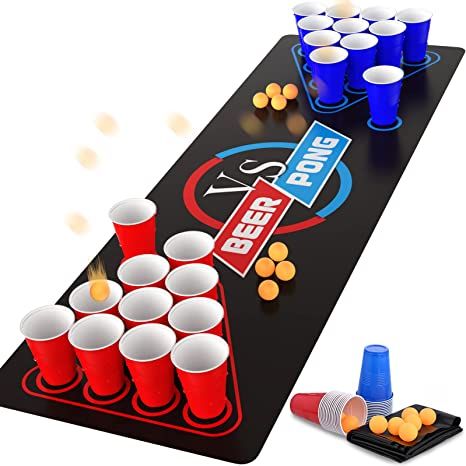 Games For Adults Party, Mini Beer Pong, Drinking Games For Adults, Beer Pong Cups, Drunk Games, Adult Drinking Games, Adult Birthday Party Games, Pong Game, Drinking Games For Parties