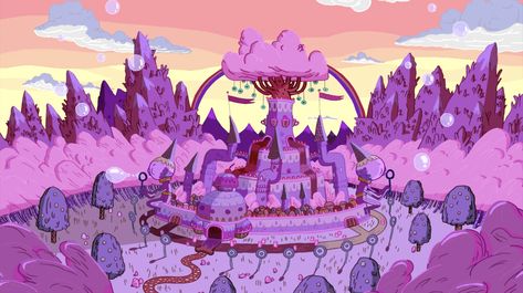 Adventure Time Wallpapers, Candy Kingdom, Adventure Time Wallpaper, February 3, Cool Wallpapers Art, Fantasy World, Cartoon Network, Cool Wallpaper, Adventure Time