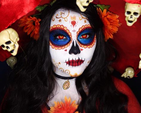 The Book Of Life La Muerte Costume, La Muerte Costume Book Of Life, La Muerte Makeup Halloween, La Muerte Book Of Life Makeup, The Book Of Life Costume, La Muerte Book Of Life Costume, Book Of Life Makeup, Book Of Life Cosplay, La Muerte Book Of Life